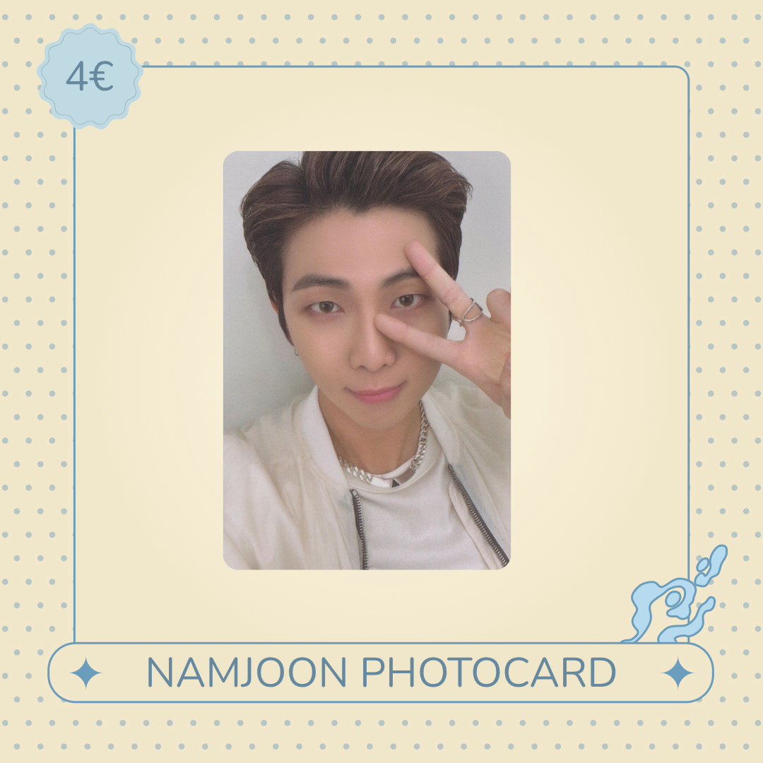 NAMJOON OFFICIAL PHOTOCARD - Permission To Dance