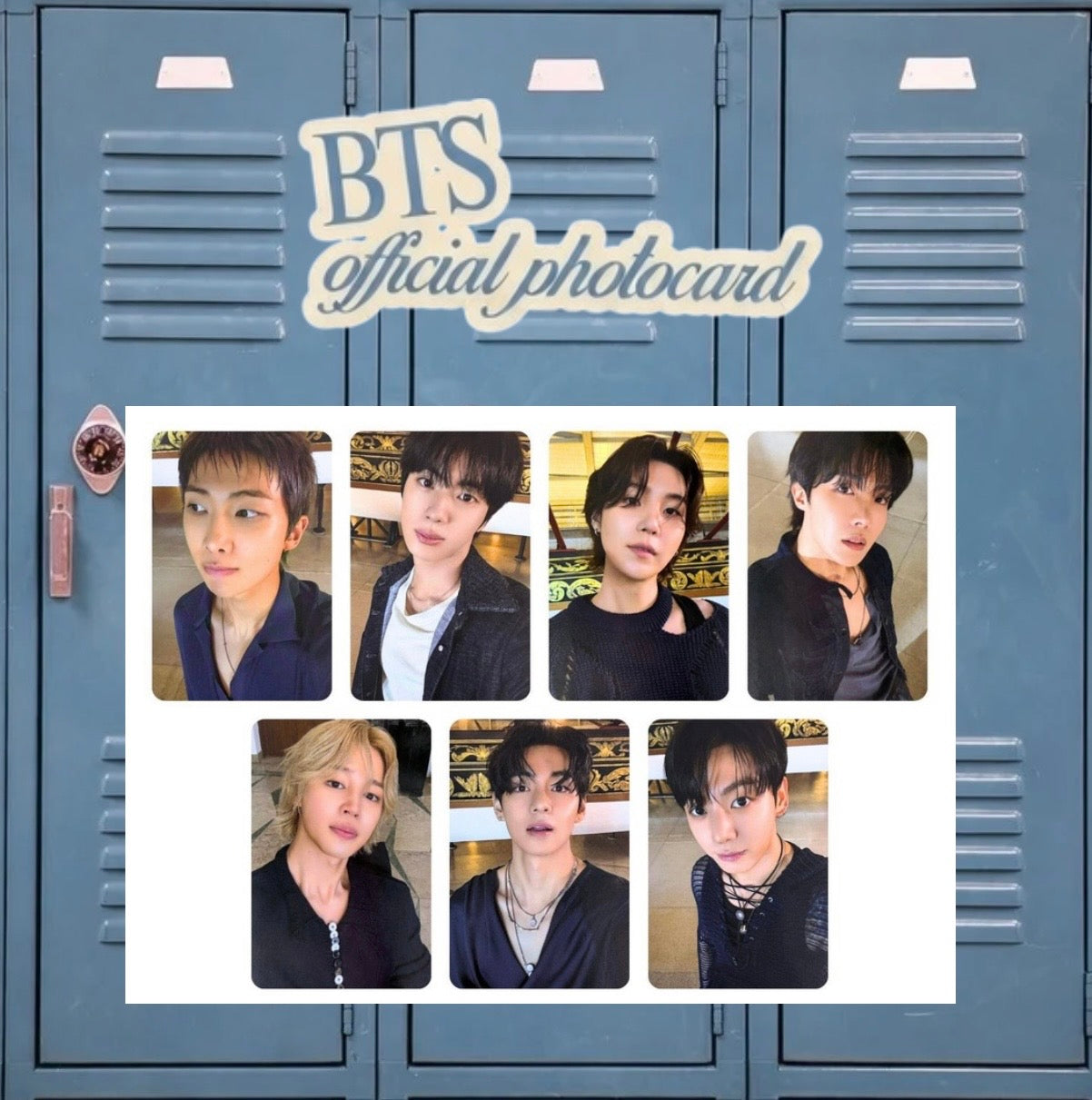 BTS ARIRANG LUCKY DRAW GOYANG PHOTOCARDS - fanmade photocards
