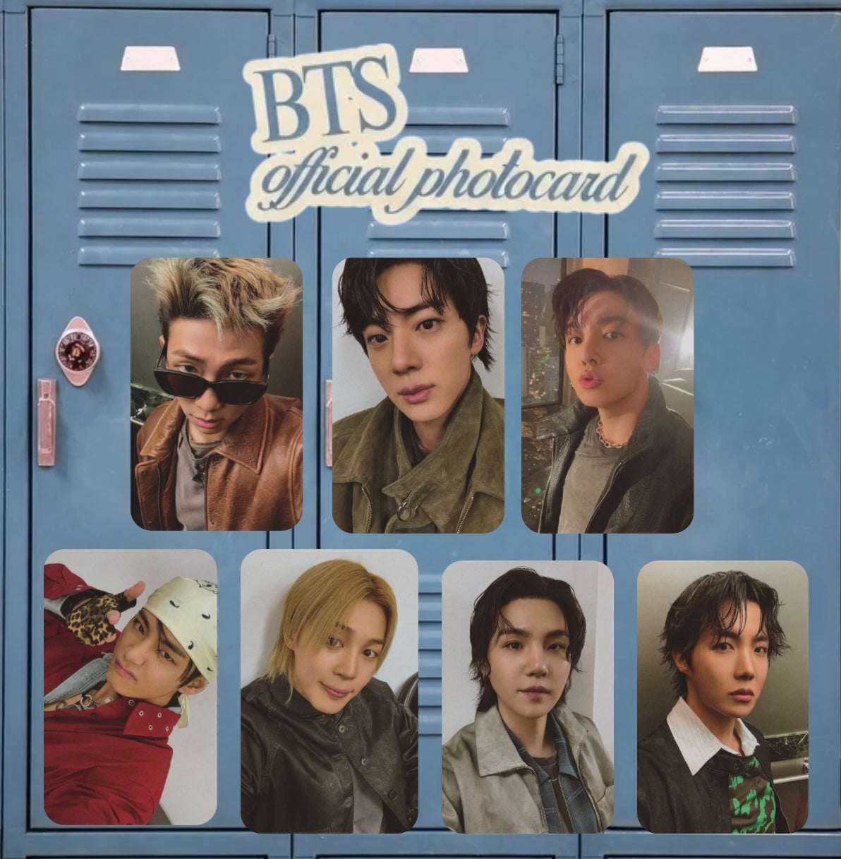 BTS ARIRANG Weverse Round 2 Lucky Draw Photocards fanmades