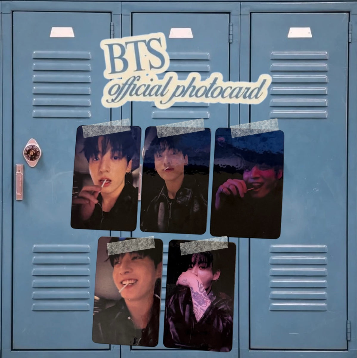 JUNGKOOK LIVE (BTS) - fanmade photocards