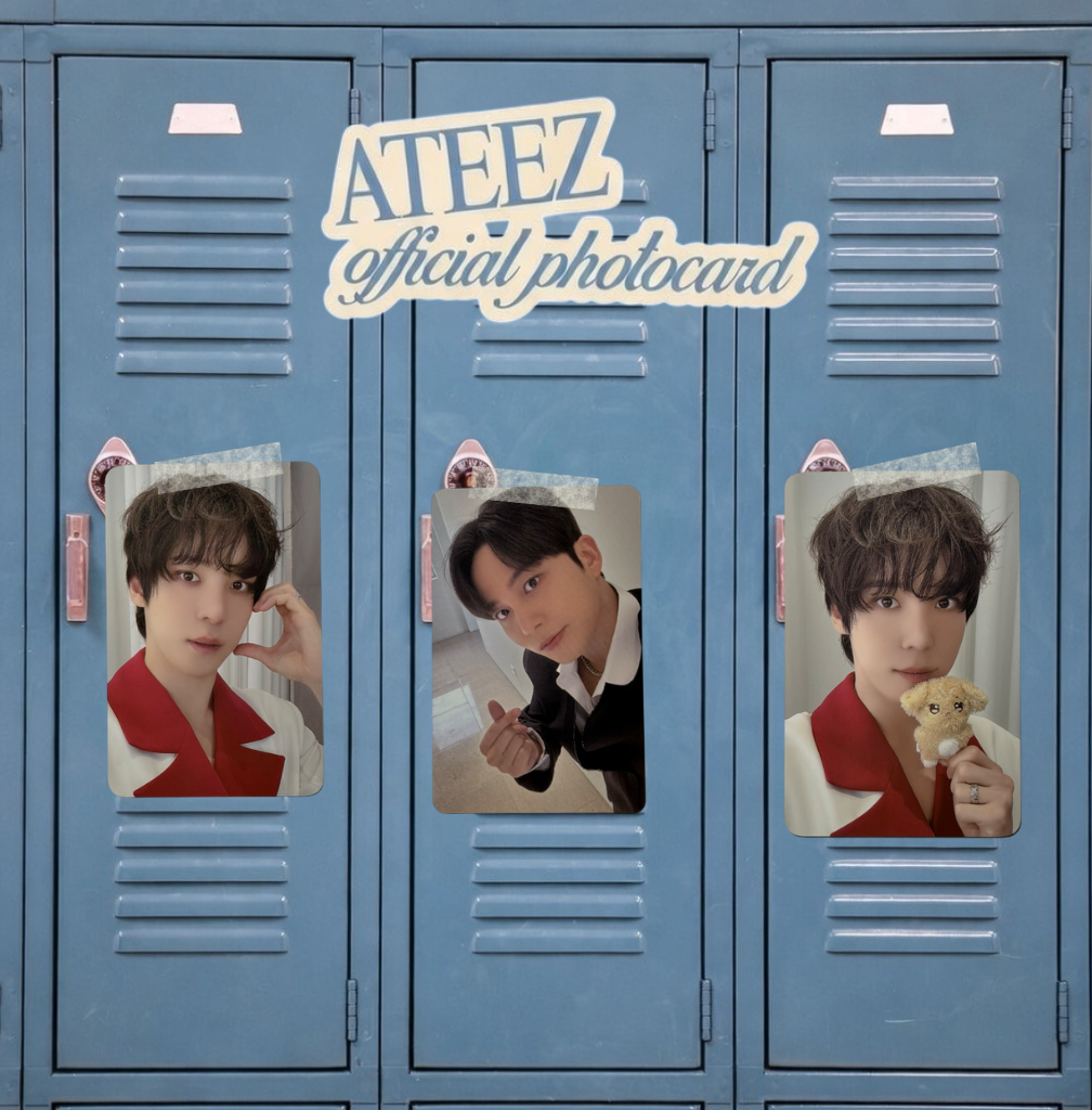 Ateez - Photocards (Aniteez / Golden Hour Part 1)