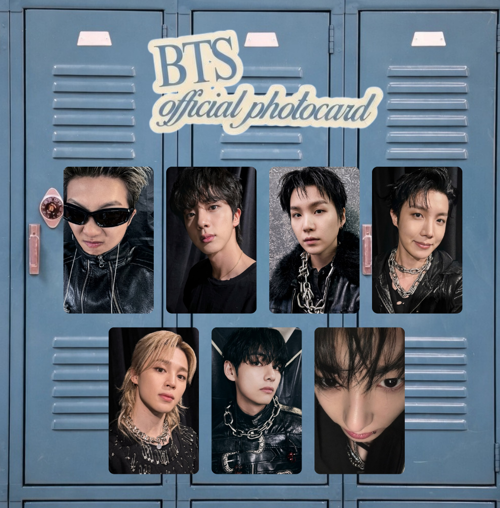 BTS ARIRANG Weverse Japan Lucky Draw photocards fanmade R2