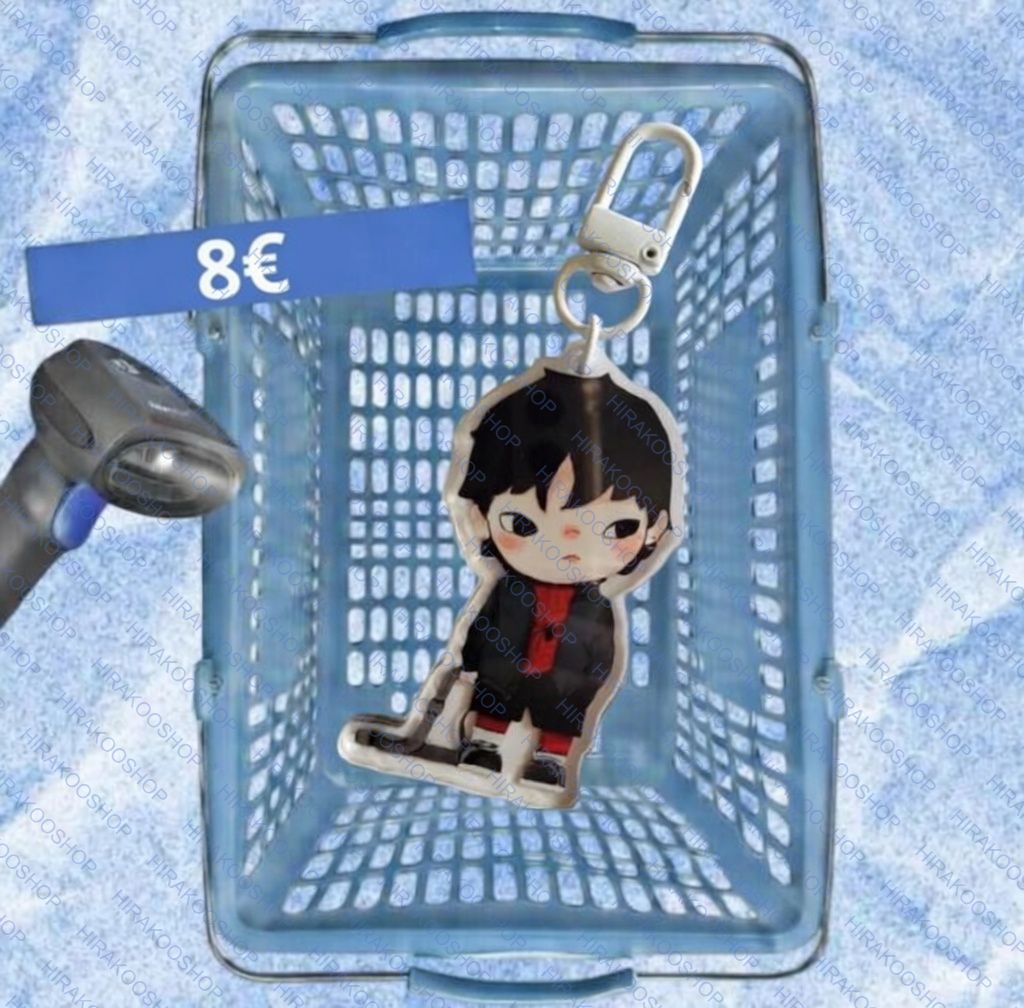 Jungkook hirono x spiderman keychain