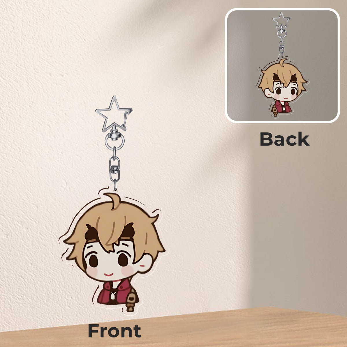 Genshin Impact keychain (chibi ver.)