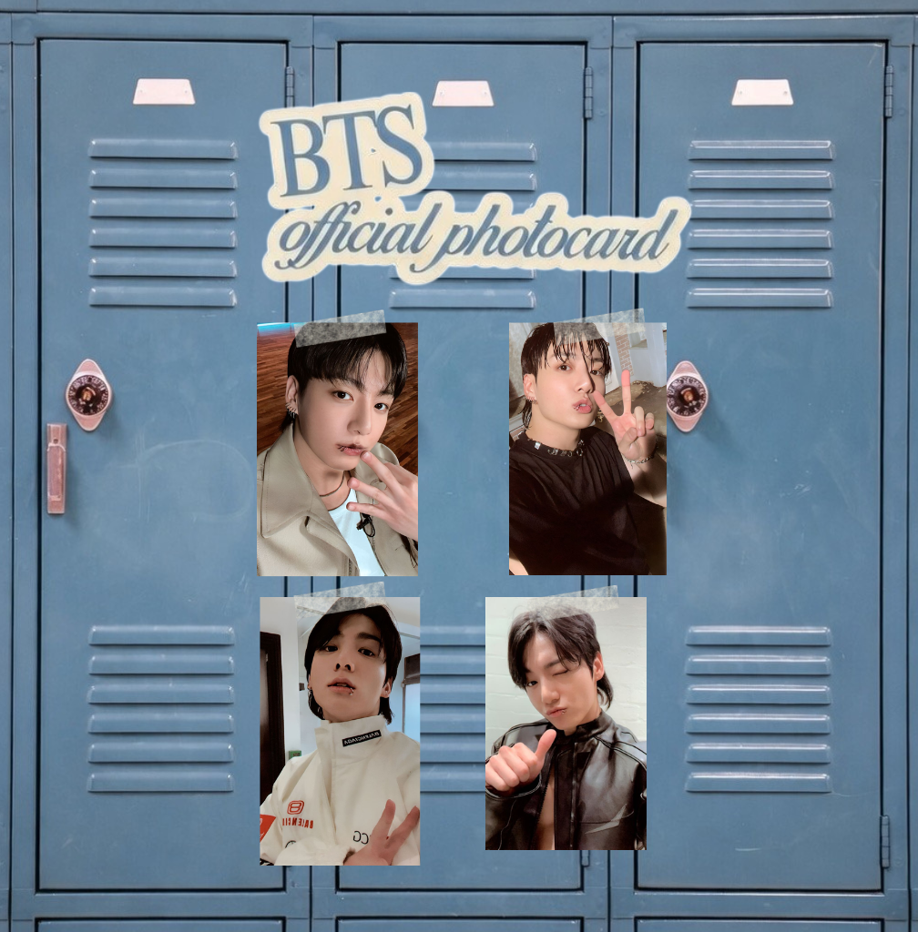JUNGKOOK GOLDEN (BTS) - Fanmade photocards
