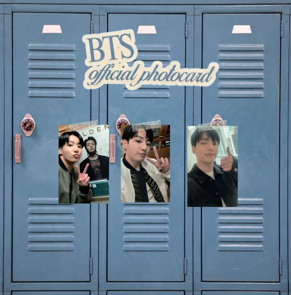 JUNGKOOK GOLDEN (BTS) - Fanmade photocards