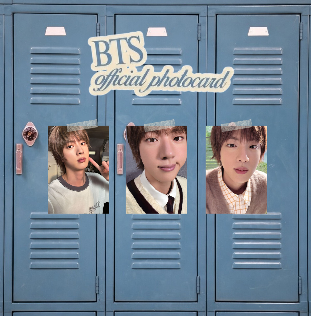 SEOKJIN HAPPY (BTS) - Fanmade photocards