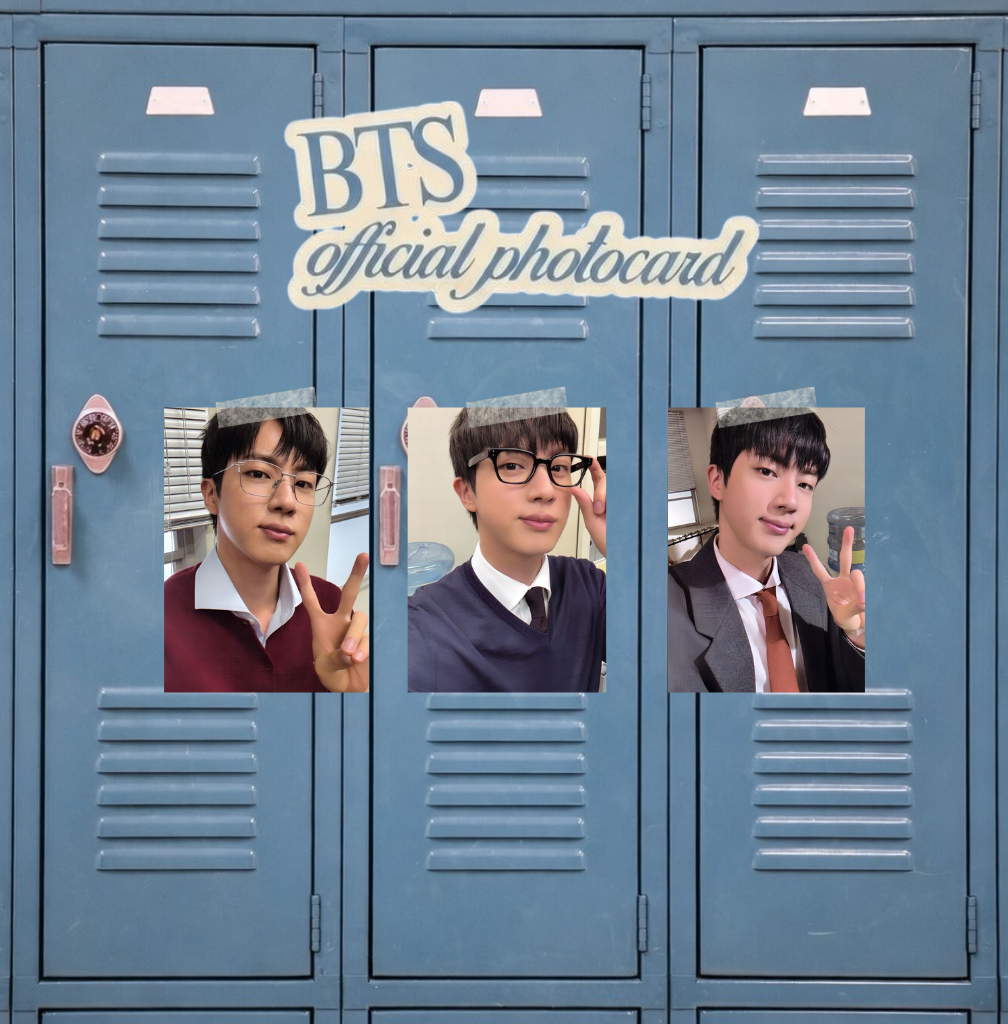 SEOKJIN HAPPY (BTS) - Fanmade photocards
