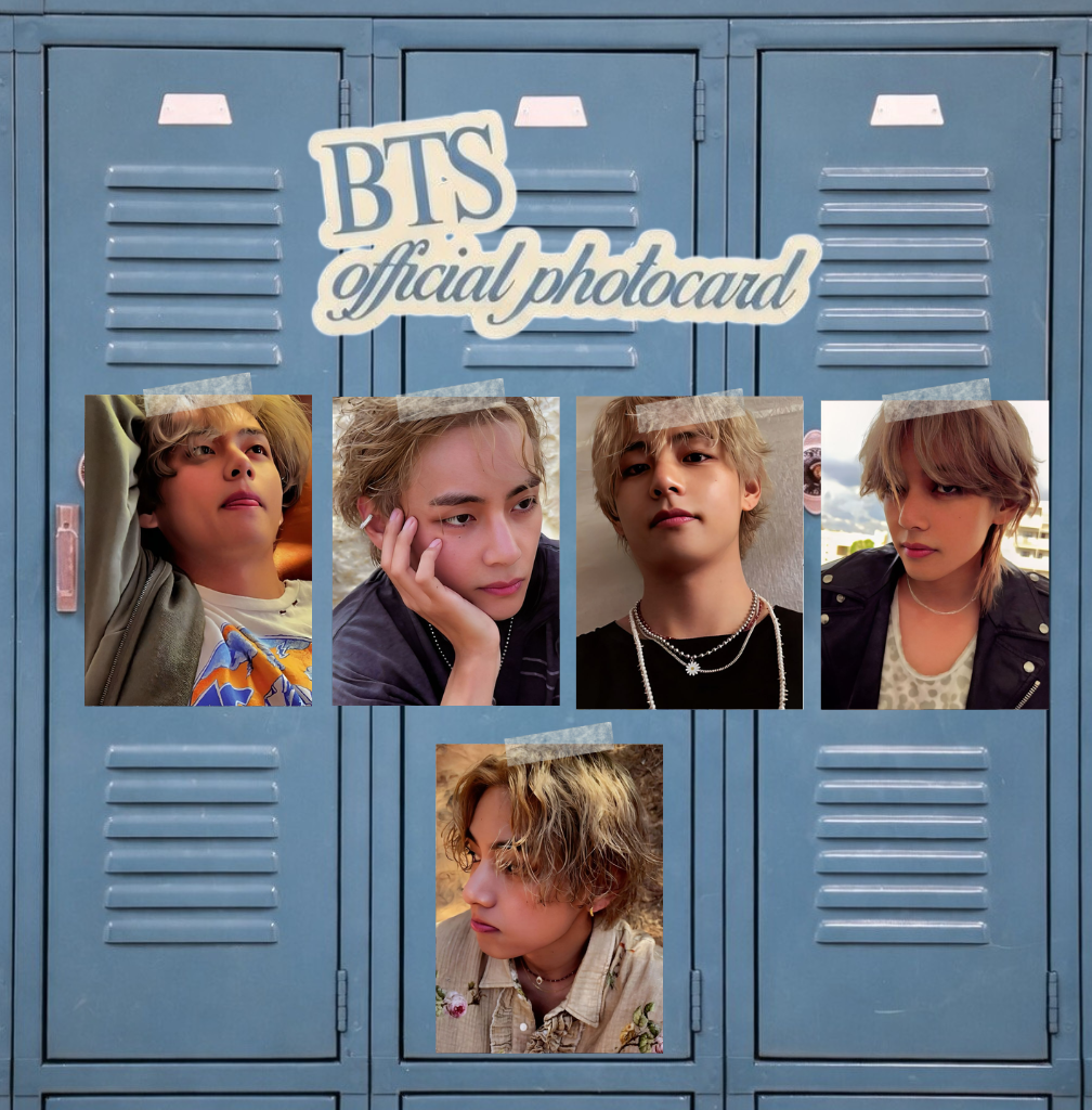 TAEHYUNG LAYOVER (BTS) - Fanmade photocards
