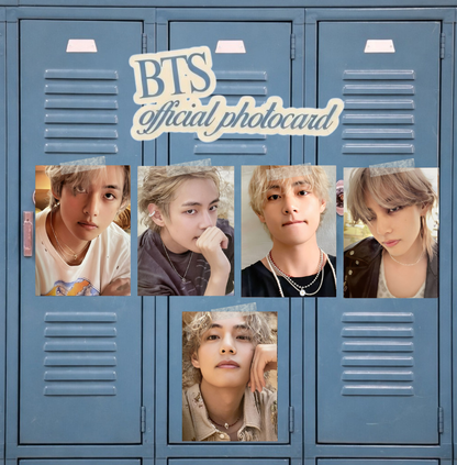 TAEHYUNG LAYOVER (BTS) - Fanmade photocards