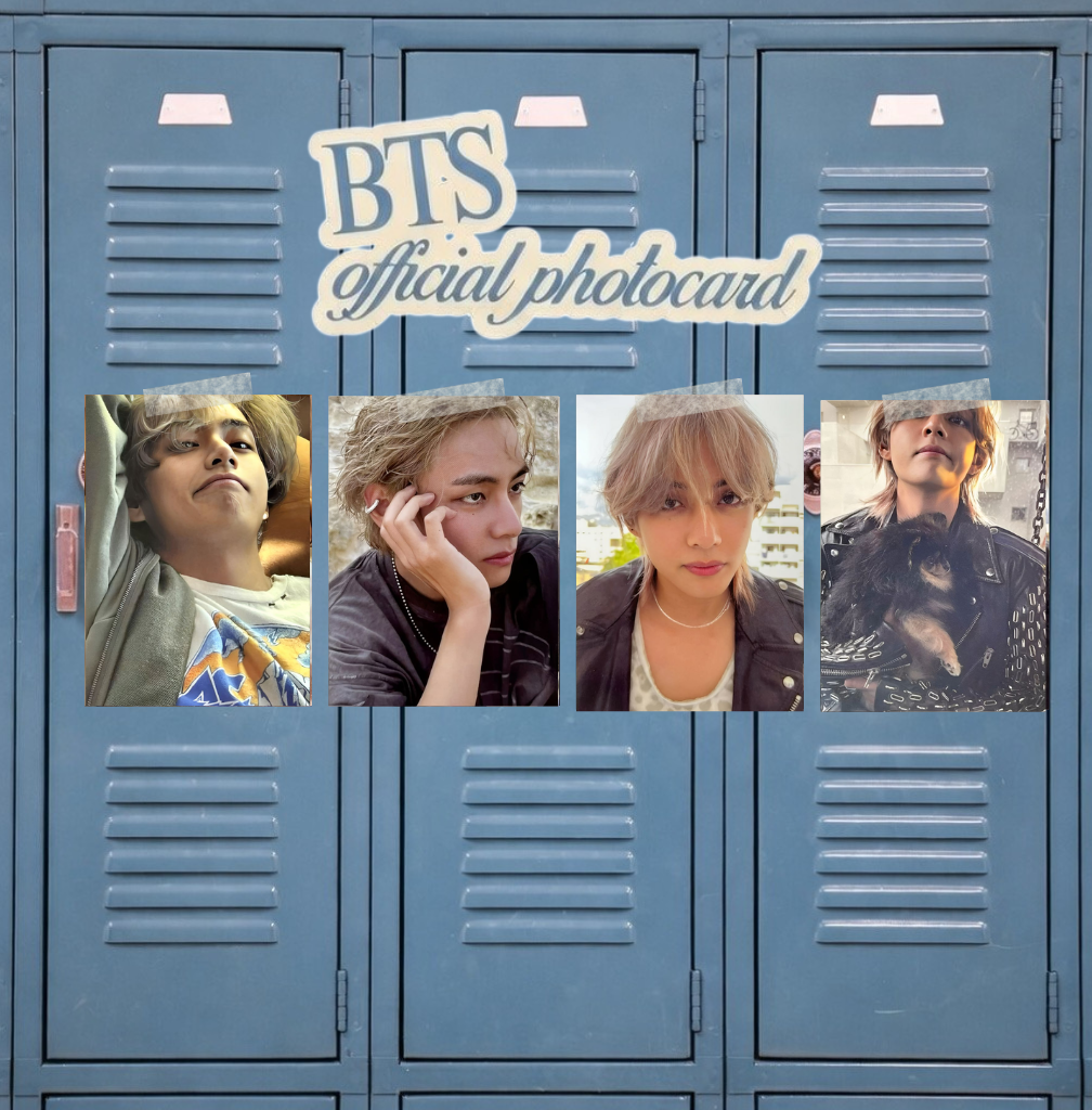 TAEHYUNG LAYOVER (BTS) - Fanmade photocards