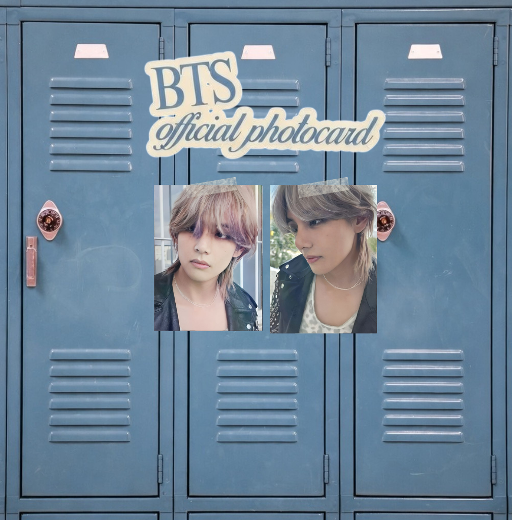 TAEHYUNG LAYOVER (BTS) - Fanmade photocards