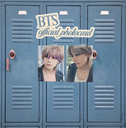 TAEHYUNG LAYOVER (BTS) - Fanmade photocards