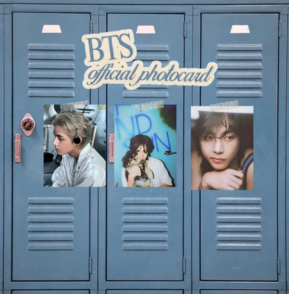 TAEHYUNG LAYOVER (BTS) - Fanmade photocards