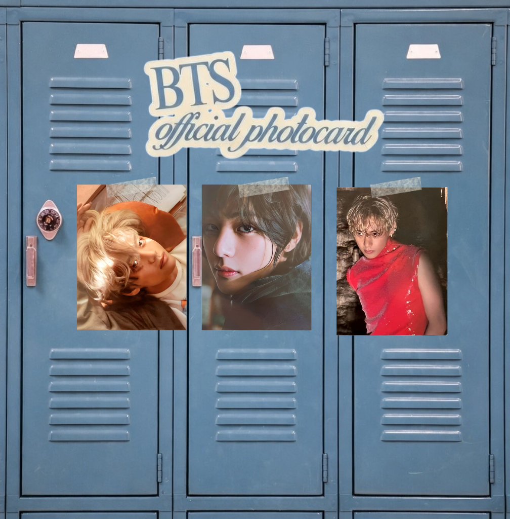 TAEHYUNG LAYOVER (BTS) - Fanmade photocards