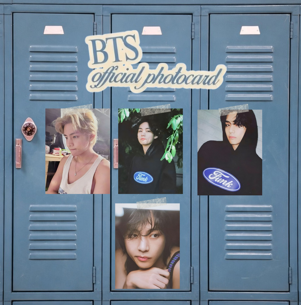 TAEHYUNG LAYOVER (BTS) - Fanmade photocards