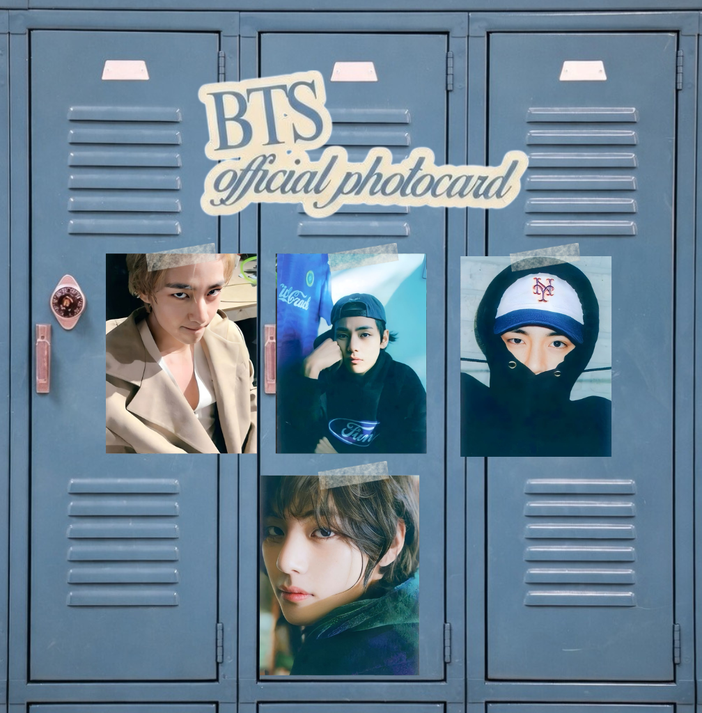 TAEHYUNG LAYOVER (BTS) - Fanmade photocards