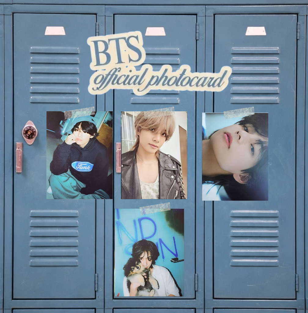 TAEHYUNG LAYOVER (BTS) - Fanmade photocards