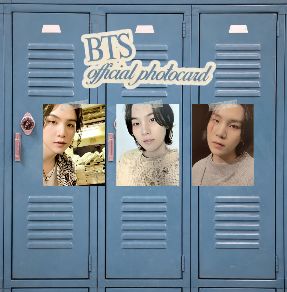 YOONGI D-DAY (BTS) - Fanmade photocards