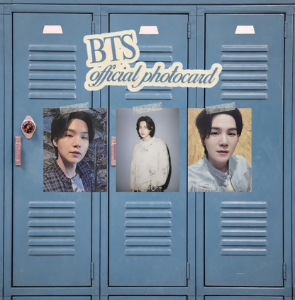 YOONGI D-DAY (BTS) - Fanmade photocards