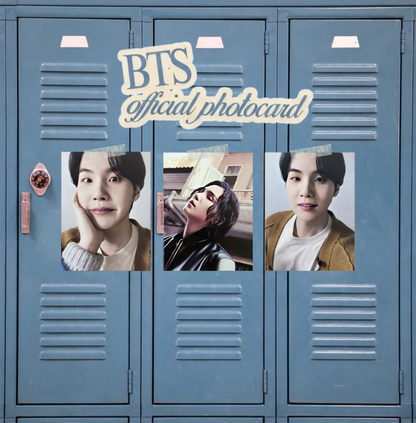 YOONGI D-DAY (BTS) - Fanmade photocards
