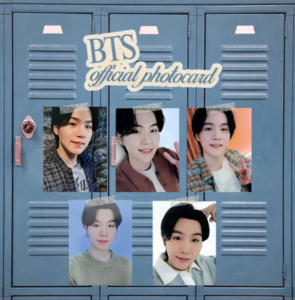 YOONGI D-DAY (BTS) - Fanmade photocards