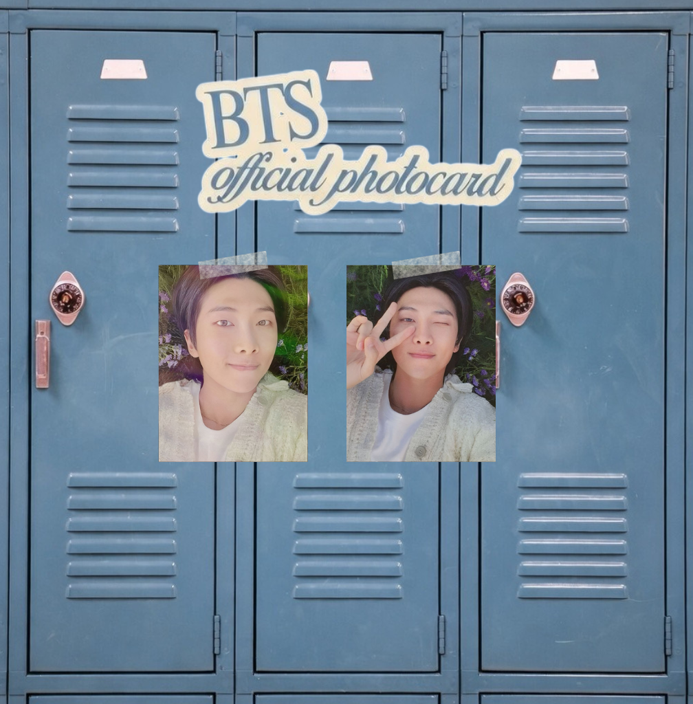 NAMJOON INDIGO (BTS) - Fanmade photocards
