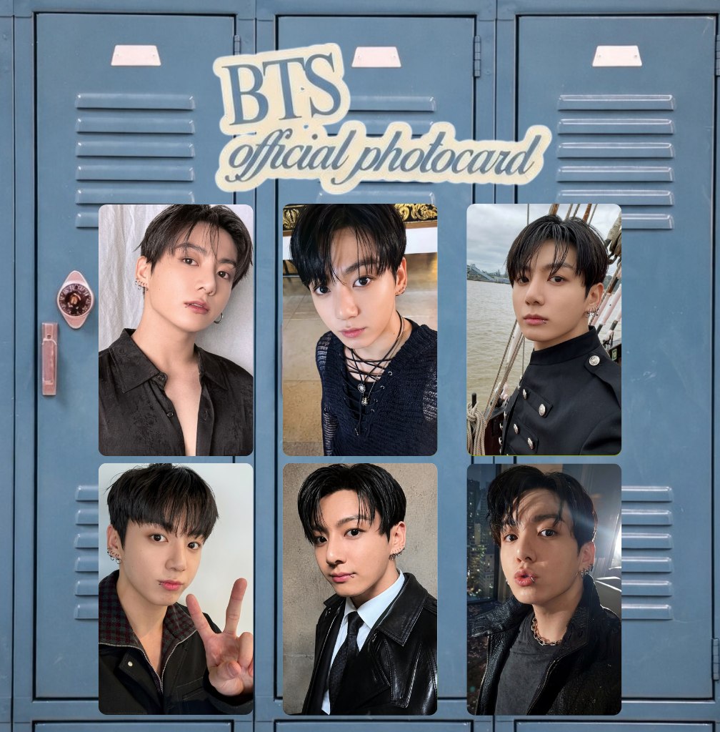 JUNGKOOK (BTS) ARIRANG PHOTOCARDS - fanmade photocards