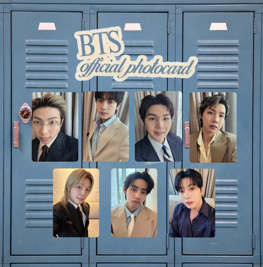 BTS ARIRANG ARMYZONE BUSAN photocards fanmade