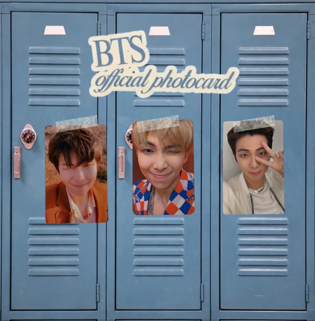 BTS - Official Photocards
