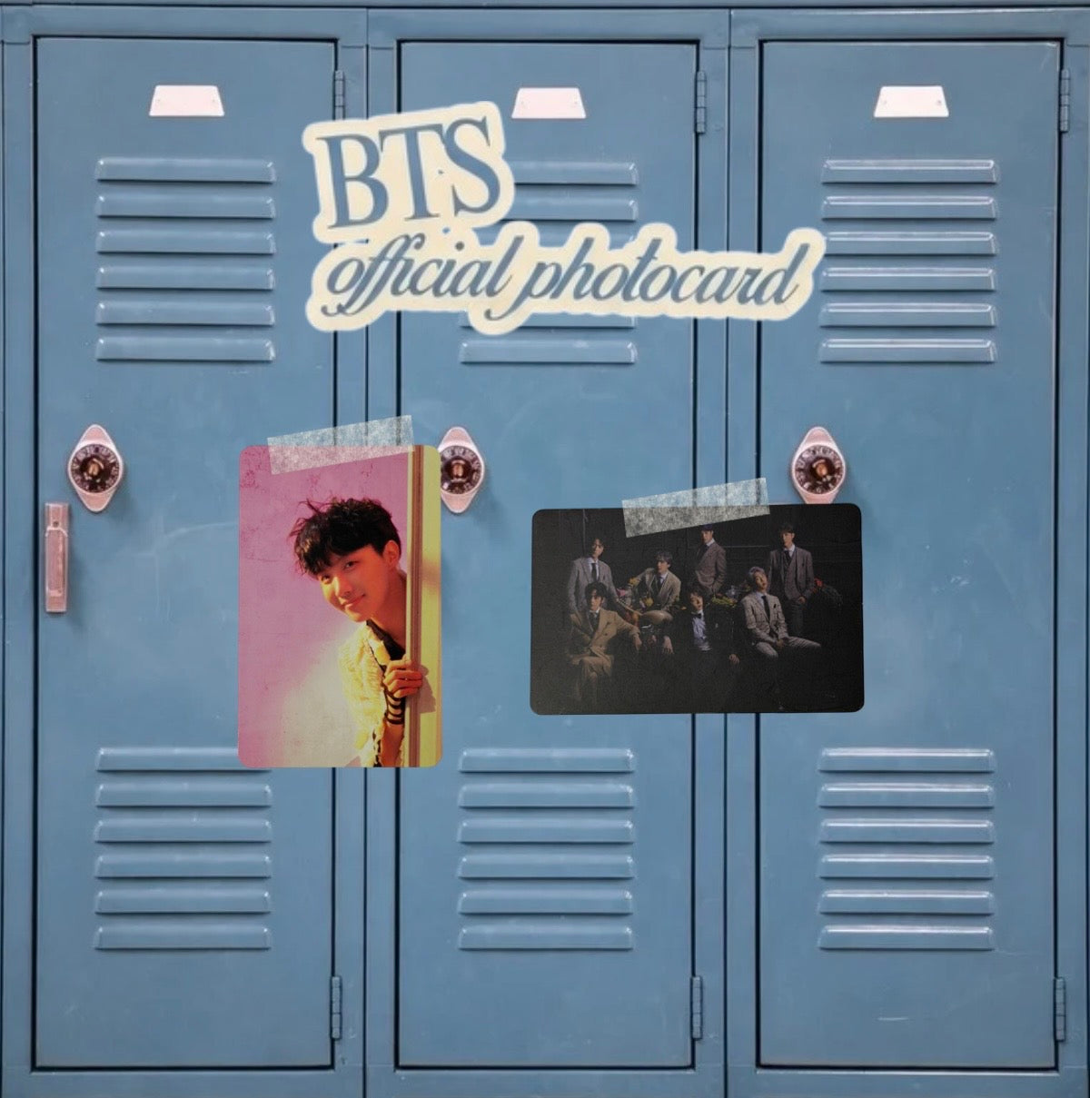 BTS - Official Photocards