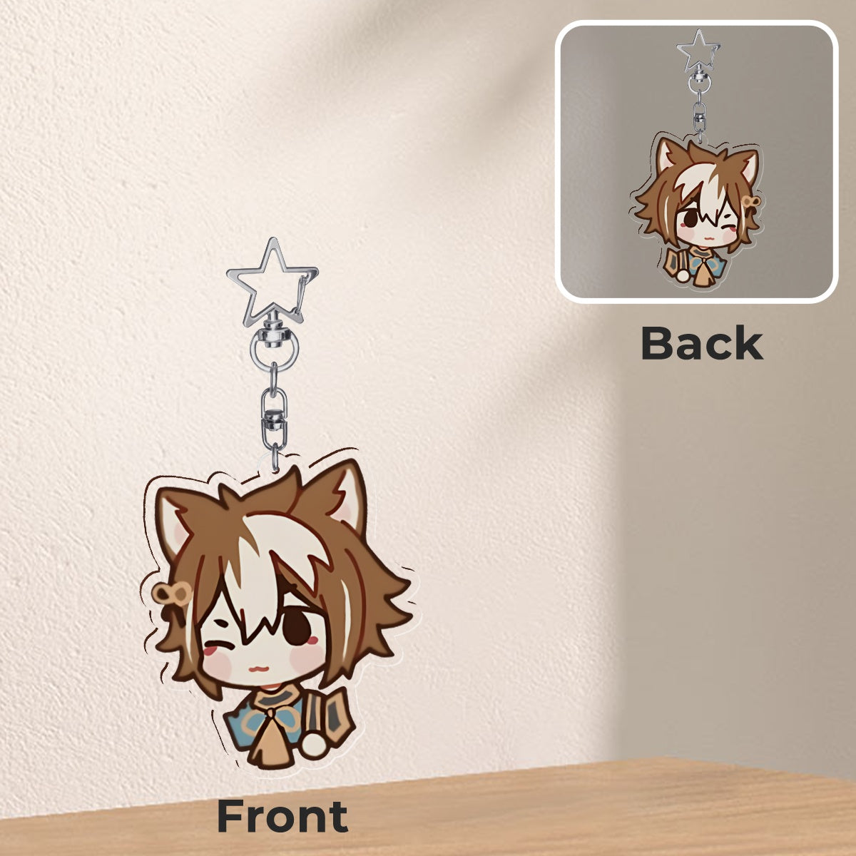 Genshin Impact keychain (chibi ver.)