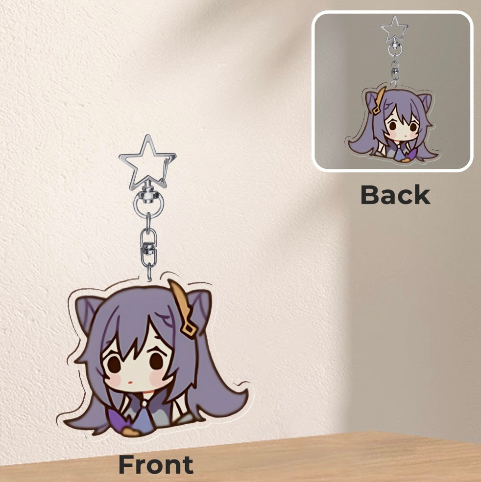 Genshin Impact keychain (chibi ver.)