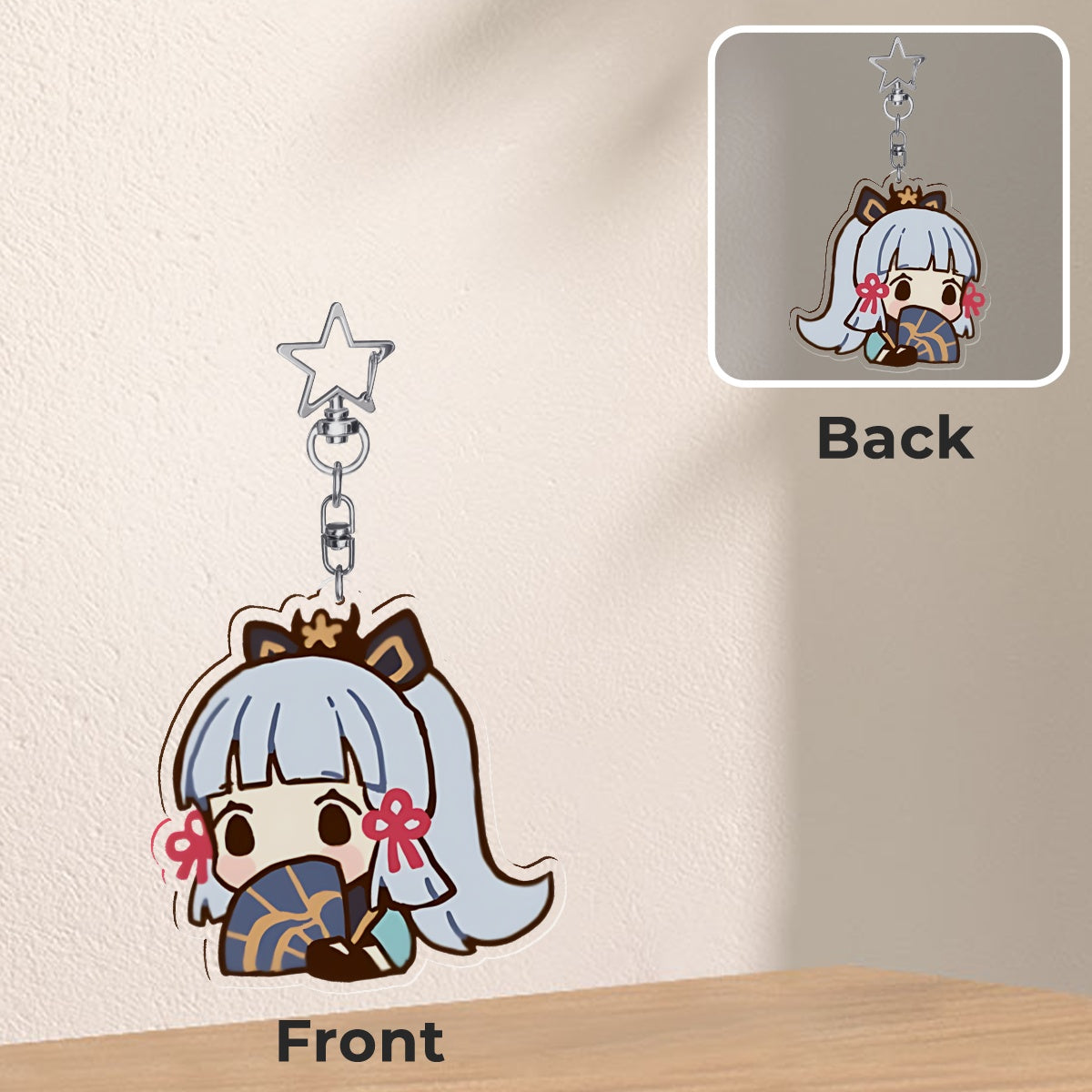 Genshin Impact keychain (chibi ver.)