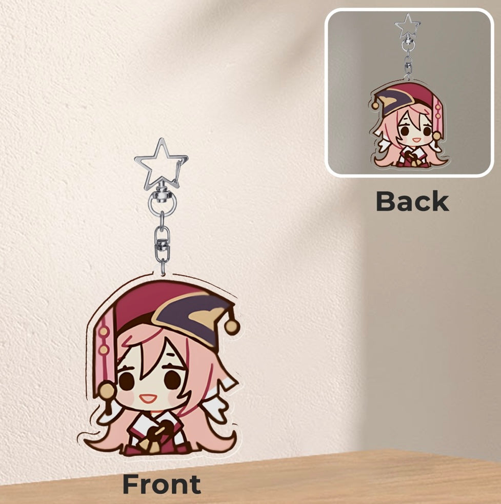 Genshin Impact keychain (chibi ver.)