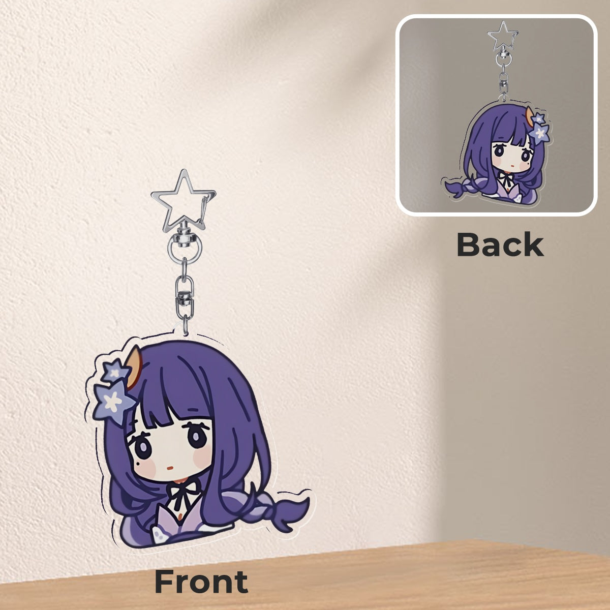 Genshin Impact keychain (chibi ver.)