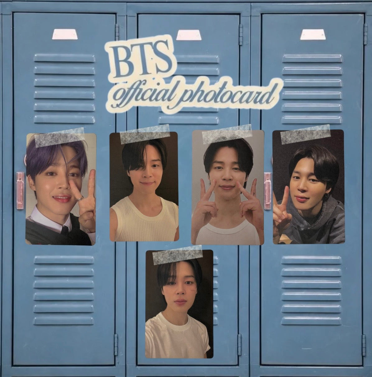 BTS - Official Photocards