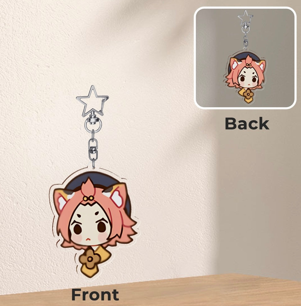 Genshin Impact keychain (chibi ver.)