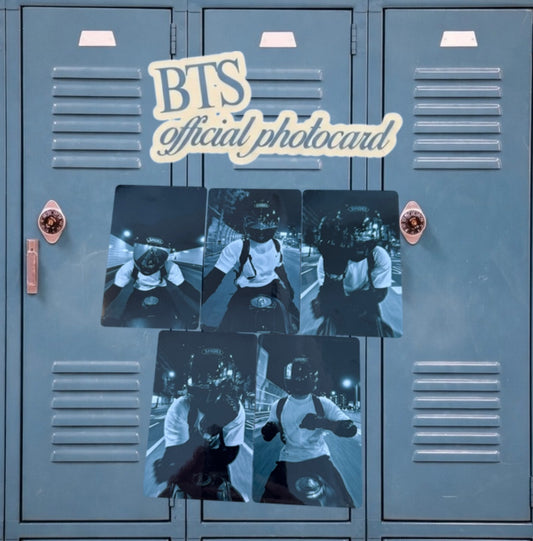 JUNGKOOK (BTS) BIKER PHOTOCARDS - fanmade photocards