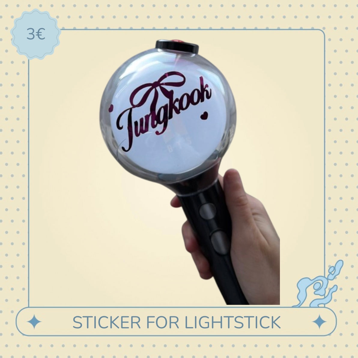 Lightstick sticker