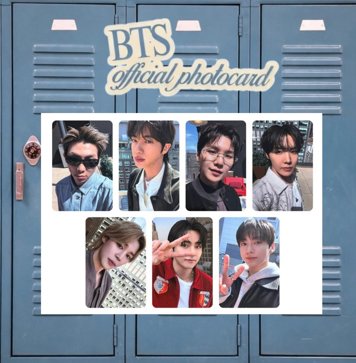 BTS ARIRANG LUCKY DRAW EUROPE photocards fanmade
