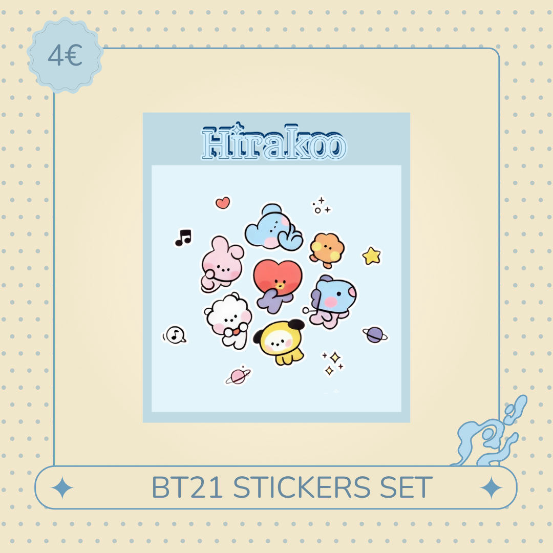 BT21 stickers