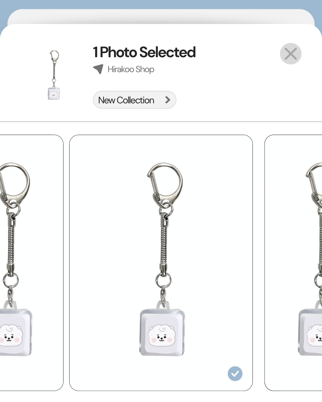 BT21 (BTS) Keycap Keychain