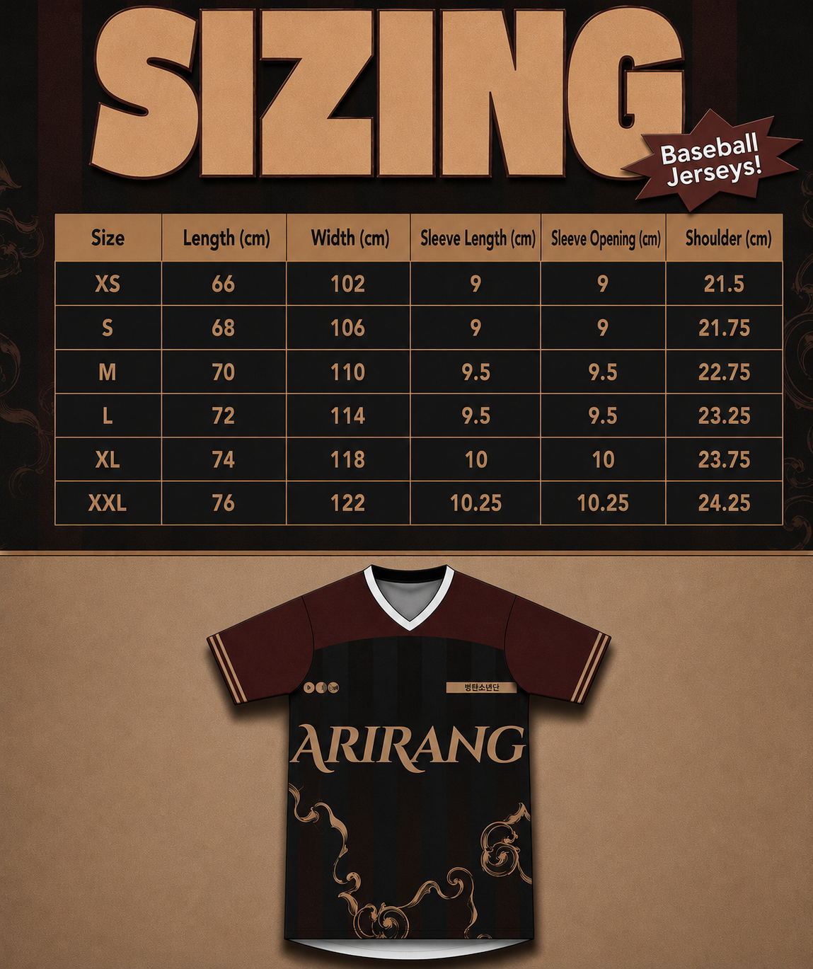 ARIRANG OVERSIZE JERSEY