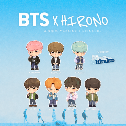 BTS HIRONO STICKERS