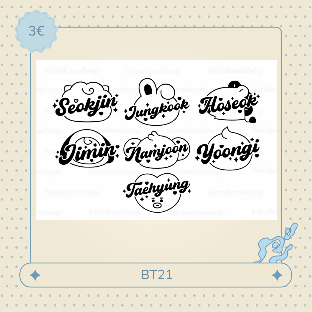 Lightstick sticker