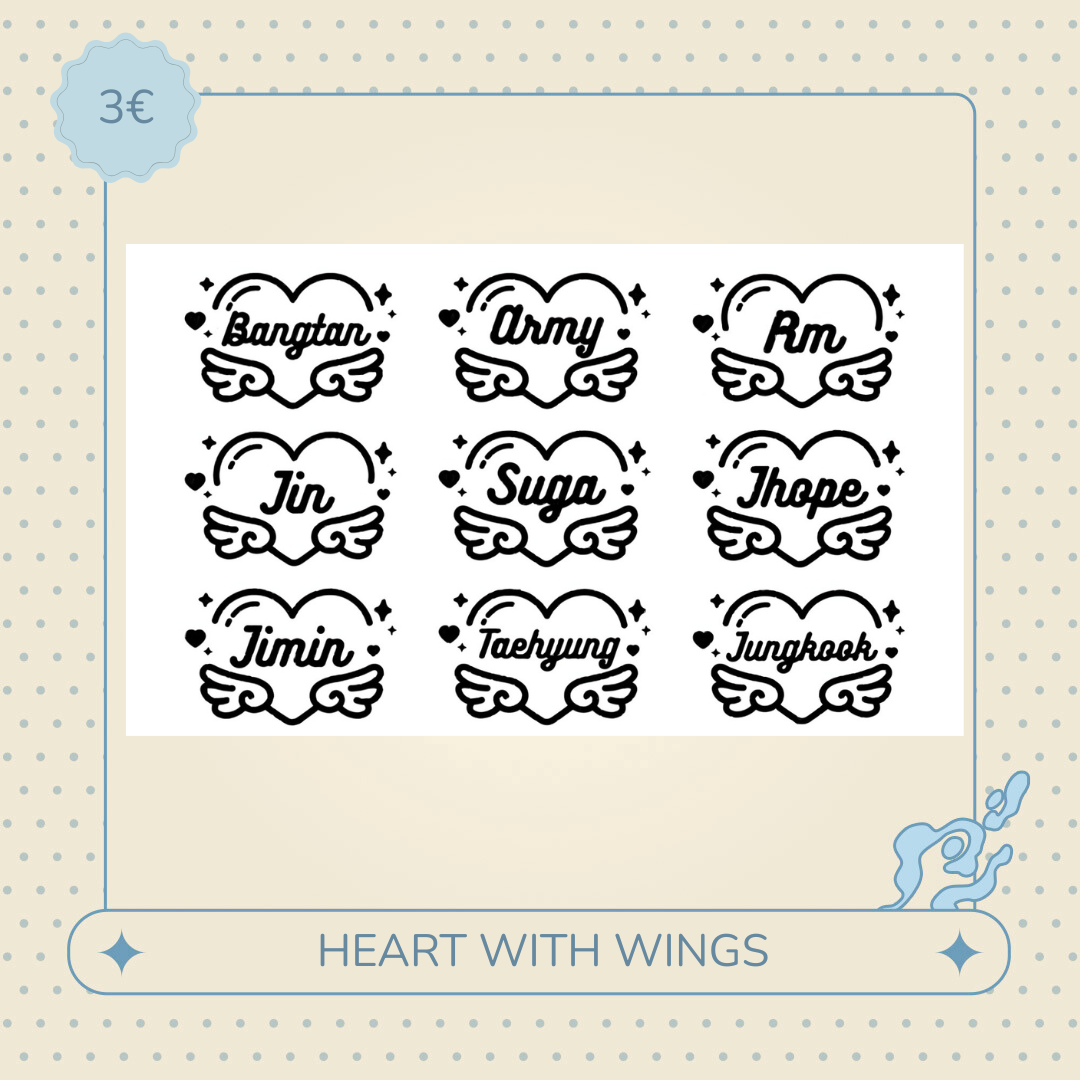 Lightstick sticker