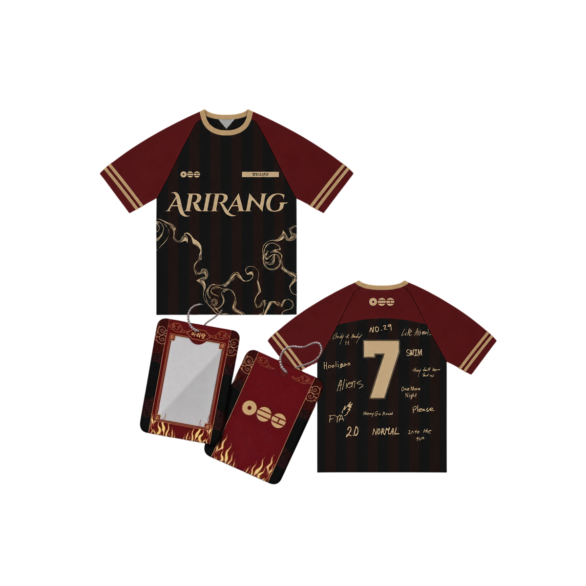 ARIRANG (BTS) OVERSIZE JERSEY + PC HOLDER BUNDLE