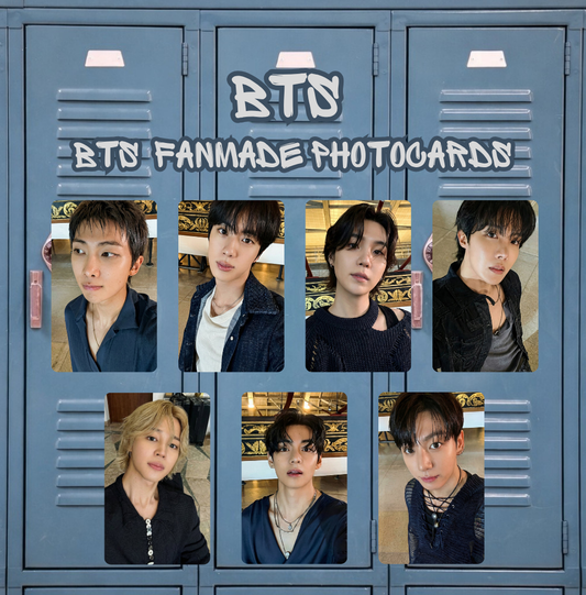 BTS ARIRANG LUCKY DRAW GOYANG PHOTOCARDS - fanmade photocards
