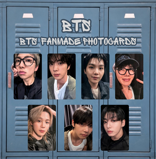 BTS ARIRANG UMS LUCKY DRAW JAPAN R2 photocards fanmade